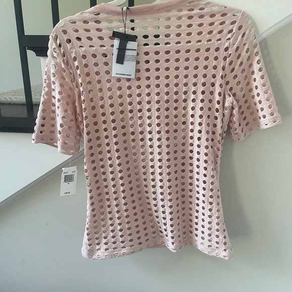 Blush Alexander Wang Women’s Top. Size Medium. - Picture 2 of 3